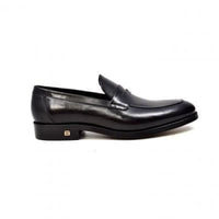 Thumbnail for British Walkers Berlin Men’s Black Leather Loafers