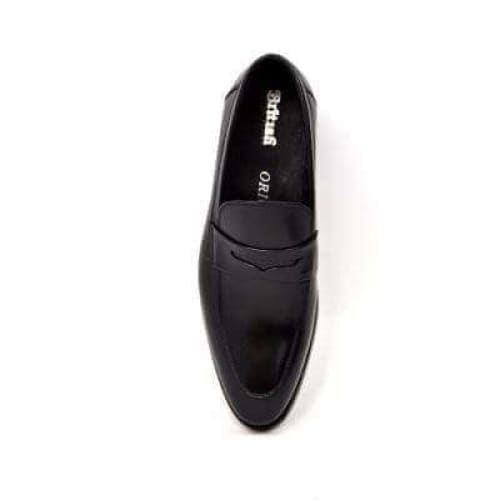 British Walkers Berlin Men's Black Leather Loafers Shoes by British Walkers – Don't Panic Shoes