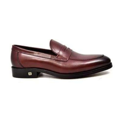 British Walkers Berlin Men’s Bordeaux Red Leather Loafers