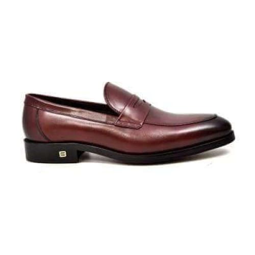 British Walkers Berlin Men's Bordeaux Red Leather Loafers Shoes by British Walkers – Don't Panic Shoes