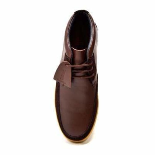 British Walkers Birmingham Bally Style Men's Brown Leather High Tops Shoes by British Walkers – Don't Panic Shoes