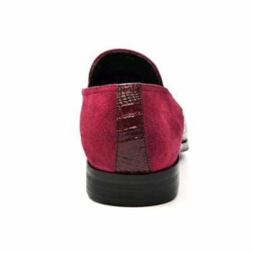 British Walkers Bordeaux Red Leather And Suede Shoes by British Walkers – Don't Panic Shoes