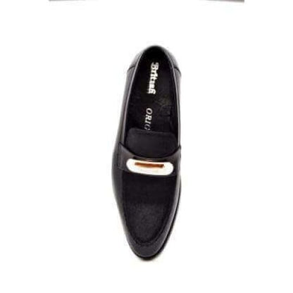British Walkers Boss Men's Black Leathe Loafers Shoes by British Walkers – Don't Panic Shoes