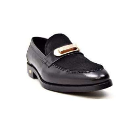 British Walkers Boss Men's Black Leathe Loafers Shoes by British Walkers – Don't Panic Shoes