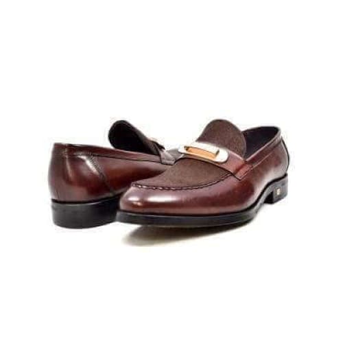 British Walkers Boss Men's Brown Leather Loafers Shoes by British Walkers – Don't Panic Shoes