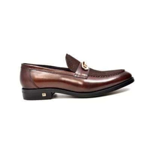 British Walkers Boss Men's Brown Leather Loafers Shoes by British Walkers – Don't Panic Shoes