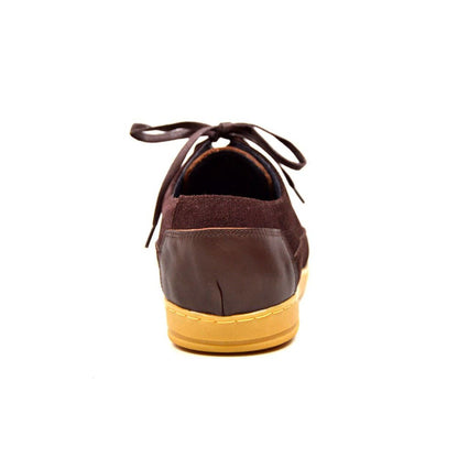 British Walkers Bristol Bally Style Men's Leather And Suede Low Top Sneakers Shoes by British Walkers – Don't Panic Shoes