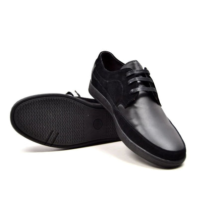 British Walkers Bristol Bally Style Men's Leather And Suede Low Top Sneakers Shoes by British Walkers – Don't Panic Shoes