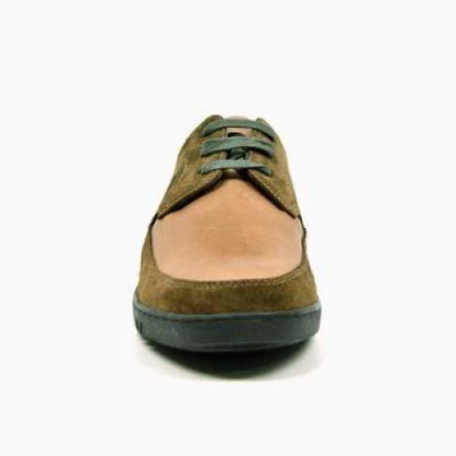 British Walkers Bristol Bally Style Men's Olive Green And Tan Leather And Suede Low Top Sneakers Shoes by British Walkers – Don't Panic Shoes