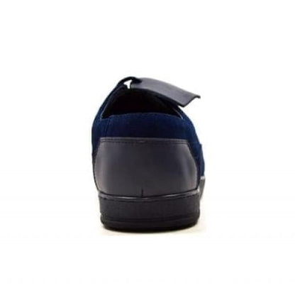 British Walkers Bristol Bally Style Navy Blue Men's Leather And Suede Shoes by British Walkers – Don't Panic Shoes