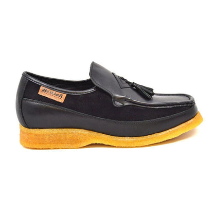 British Walkers Brooklyn I Men's Leather And Suede Crepe Sole Slip On Shoes by British Walkers – Don't Panic Shoes