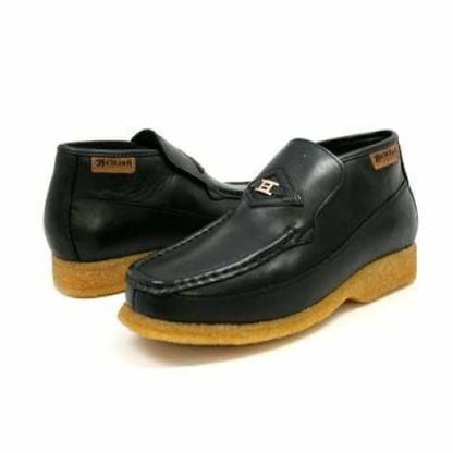 British Walkers Bwb Men's Black Leather Ankle Boots by British Walkers – Don't Panic Shoes