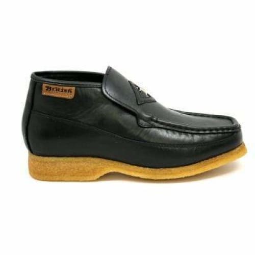 British Walkers Bwb Men's Black Leather Ankle Boots by British Walkers – Don't Panic Shoes