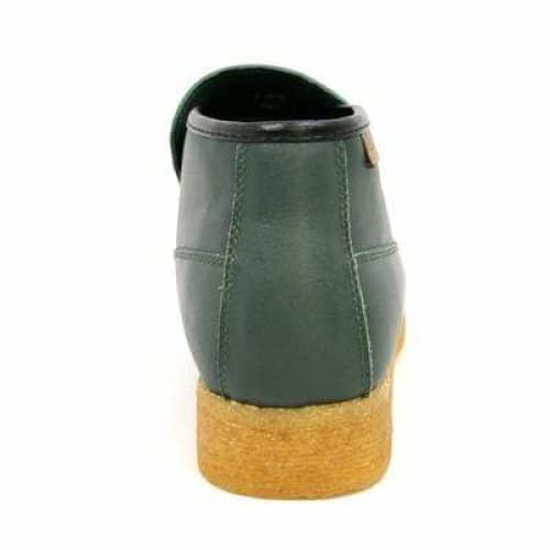 British Walkers Bwb Men's Green Leather Slip On Ankle Boots by British Walkers – Don't Panic Shoes