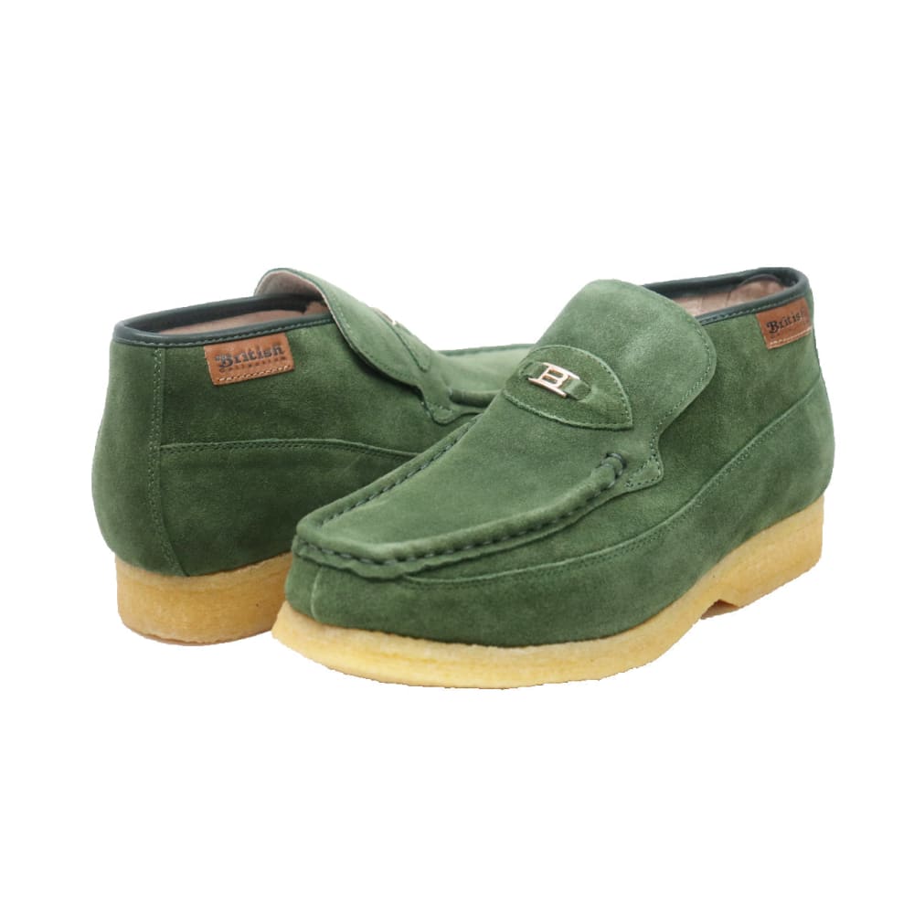 BritiSh Walkers Bwb Men’s Suede Slip - On Crepe Sole Chukka Boots – Effortless Handcrafted Comfort With Classic Urban Style Ankle Boots by British Walkers – Don't Panic Shoes