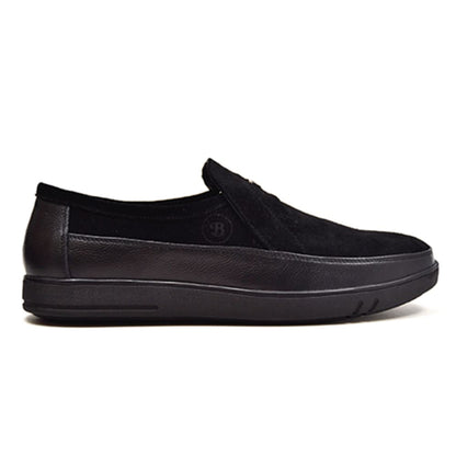 British Walkers Canterbury Men's Black Suede Loafers Shoes by British Walkers – Don't Panic Shoes