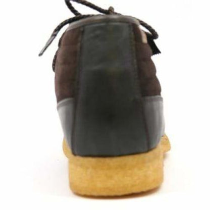 BritiSh Walkers Castle – Brown Suede & Leather Men’s ¾ Lace - Up Shoe | Two - Tone Heritage Craft With Everyday Refined Style Shoes by British Walkers – Don't Panic Shoes