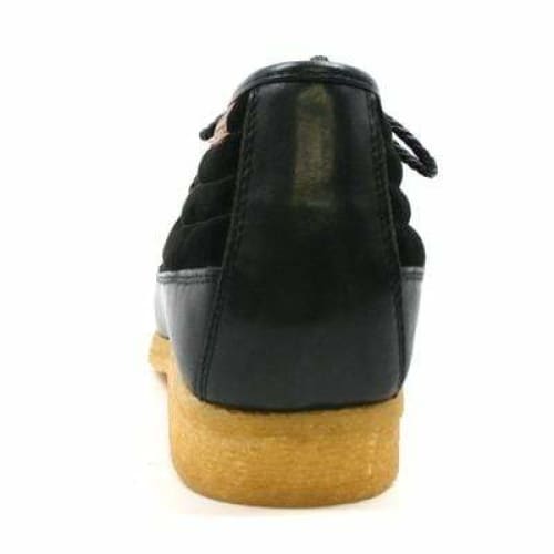 British Walkers Castle Men's Black Leather and Suede
