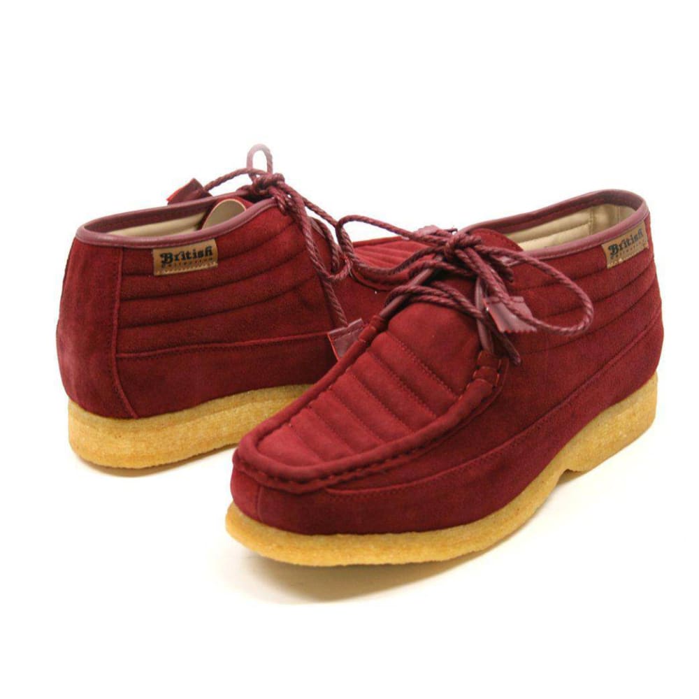 BritiSh Walkers Castle Men’s Leather & Suede Three - Quarter Lace - Up Shoes – HAndcrafted Heritage Blend Of Classic Style and Modern Comfort Shoes by British Walkers – Don't Panic Shoes