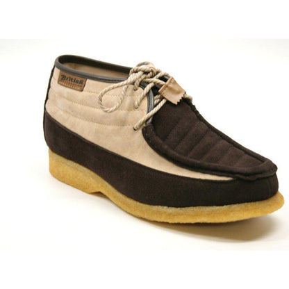 BritiSh Walkers Castle Men’s Leather & Suede Three - Quarter Lace - Up Shoes – HAndcrafted Heritage Blend Of Classic Style and Modern Comfort Shoes by British Walkers – Don't Panic Shoes