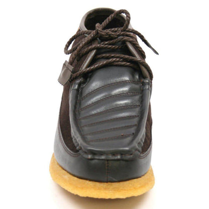 BritiSh Walkers Castle Men’s Leather & Suede Three - Quarter Lace - Up Shoes – HAndcrafted Heritage Blend Of Classic Style and Modern Comfort Shoes by British Walkers – Don't Panic Shoes