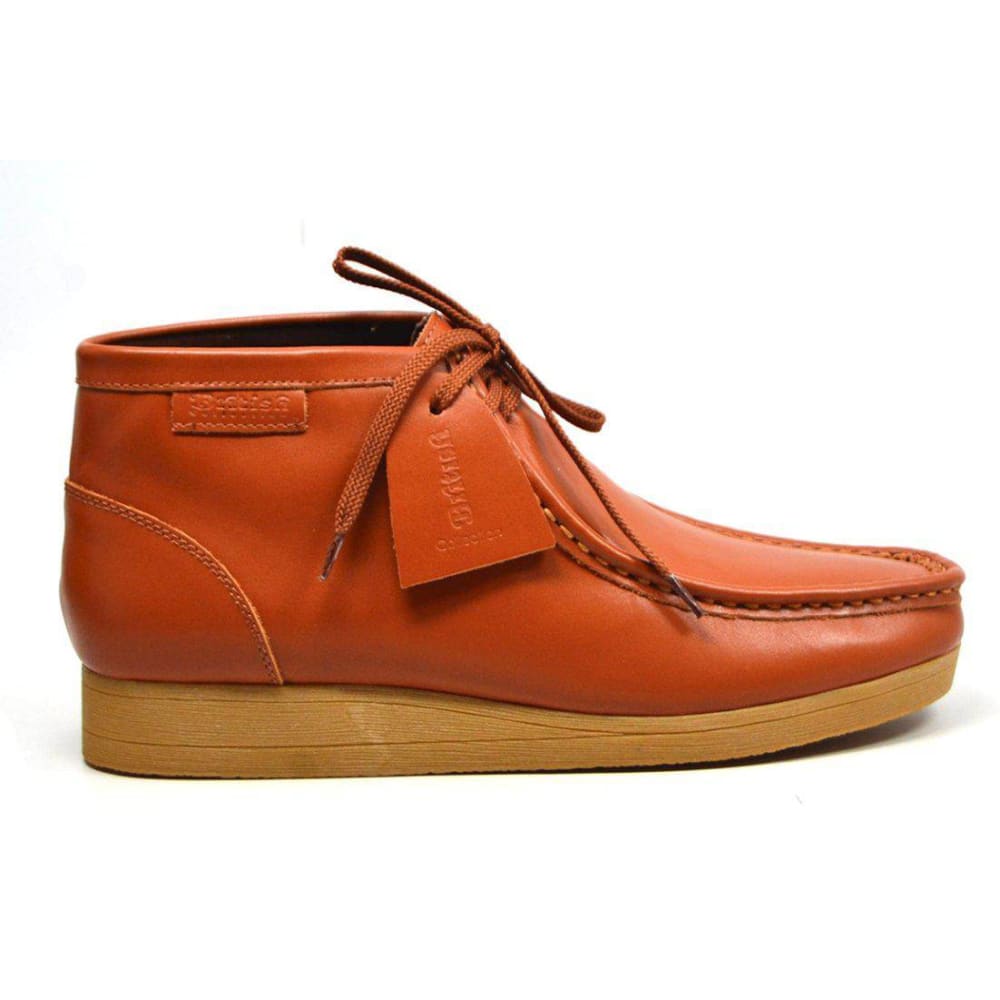 Leather wallabee outlet boots