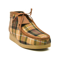 Thumbnail for British Walkers New Castle Print Men’s Wallabee Boots