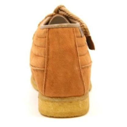 BritiSh Walkers Castle – Rust Suede Men’s ¾ Lace - Up Shoe | Soft - Tone Craft With Distinctive Urban Style Shoes by British Walkers – Don't Panic Shoes