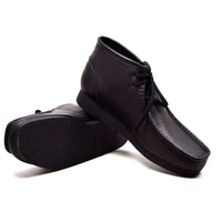 Thumbnail for British Walkers New Castle Wallabee Boots Men’s Black