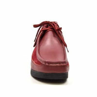 Thumbnail for British Walkers New Castle Wallabee Boots Men’s Cherry Red