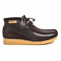 Thumbnail for British Walkers New Castle Wallabee Bootss Men’s Brown Suede