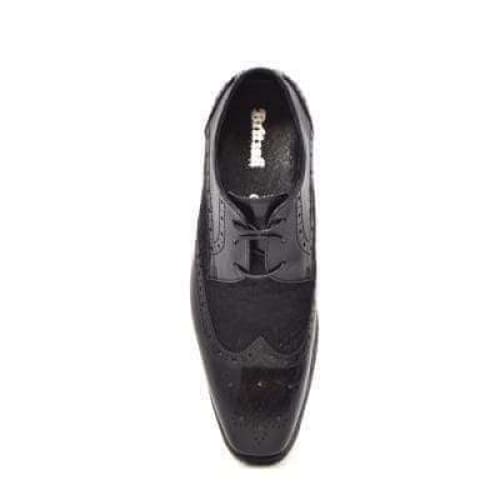 British Walkers Charles Men's Black Leather Oxford Loafers