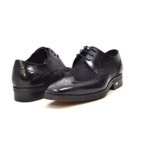 British Walkers Charles Men's Black Leather Oxford Loafers Shoes by British Walkers – Don't Panic Shoes