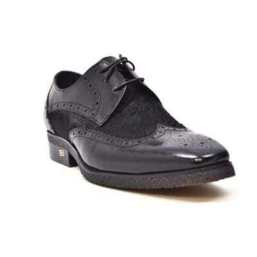 British Walkers Charles Men's Black Leather Oxford Loafers Shoes by British Walkers – Don't Panic Shoes
