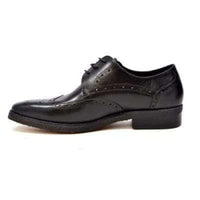 Thumbnail for British Walkers Charles Men’s Black Leather Oxfords