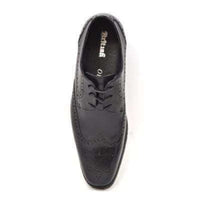 Thumbnail for British Walkers Charles Men’s Black Leather Oxfords