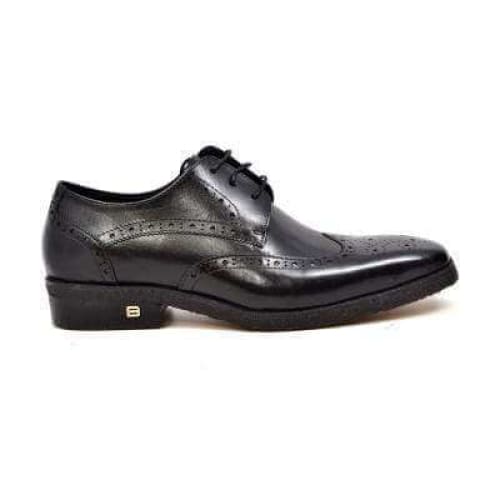 British Walkers Charles Men's Black Leather Oxfords Shoes by British Walkers – Don't Panic Shoes