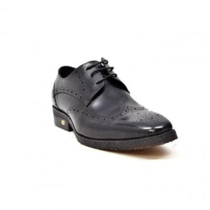 British Walkers Charles Men's Black Leather Oxfords Shoes by British Walkers – Don't Panic Shoes