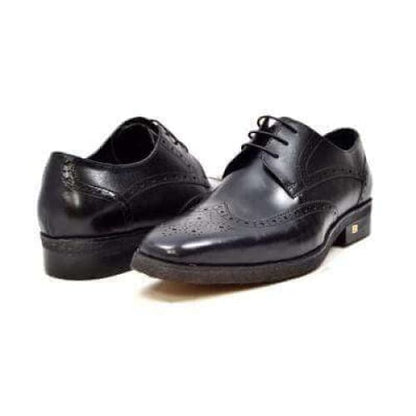 British Walkers Charles Men's Black Leather Oxfords Shoes by British Walkers – Don't Panic Shoes