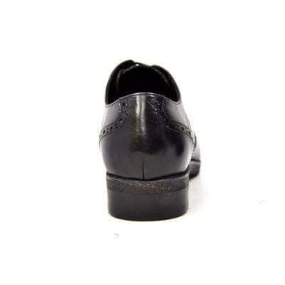 British Walkers Charles Men's Black Leather Oxfords Shoes by British Walkers – Don't Panic Shoes