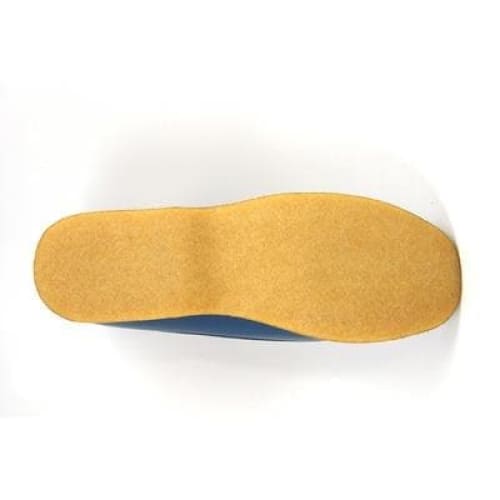 British Walkers Checkers Men's Blue And White Leather Slip Ons Shoes by British Walkers – Don't Panic Shoes