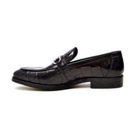 Thumbnail for British Walkers Chicago Men’s Black Leather Loafers