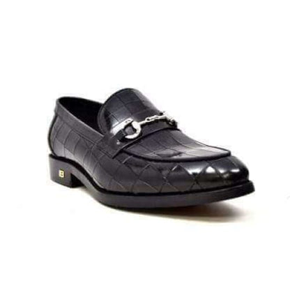 British Walkers Chicago Men's Black Leather Loafers Shoes by British Walkers – Don't Panic Shoes