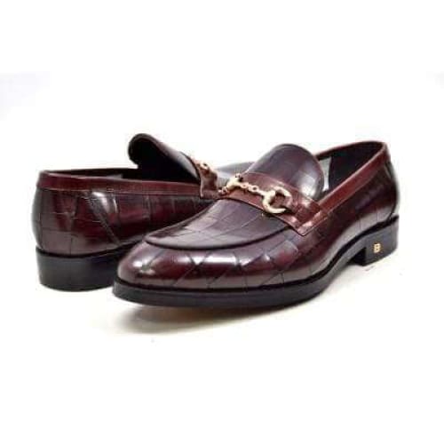 British Walkers Chicago Men’s Brown Leather Loafers