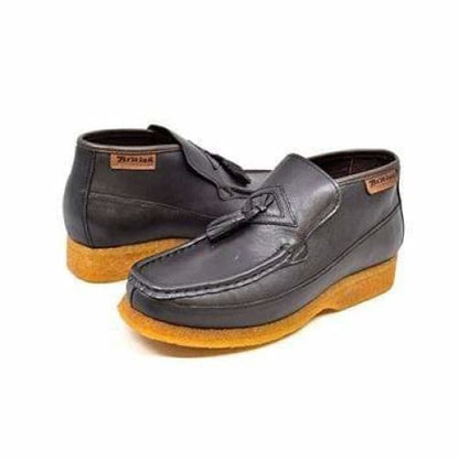 British Walkers Classic Men's Brown Leather Slip On Shoes by British Walkers – Don't Panic Shoes