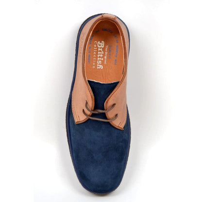 BritiSh Walkers Classic Playboy Men’s Low Cut OxFord Shoes – The Legendary 80s Icon Reimagined for Modern Street Luxury Shoes by British Walkers – Don't Panic Shoes