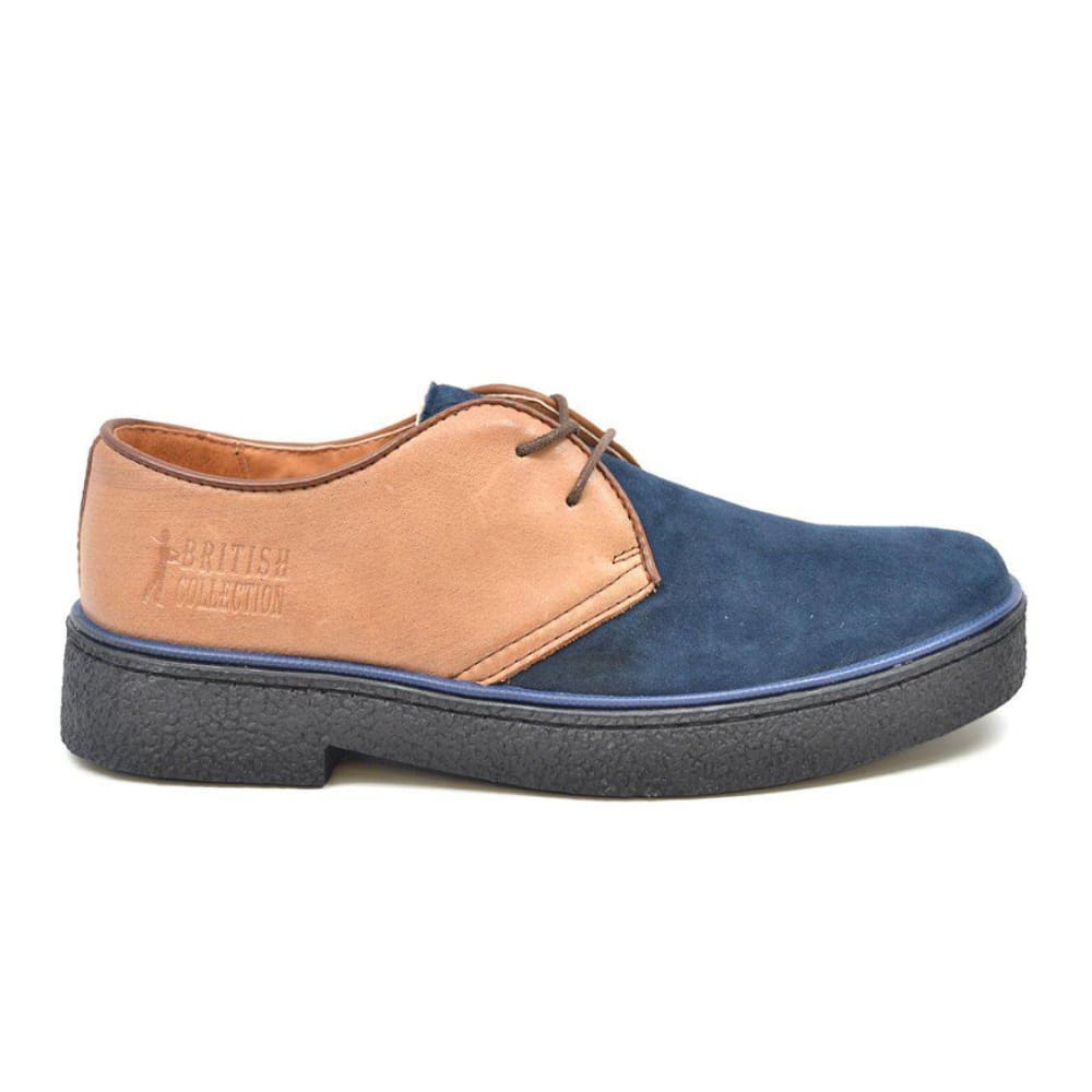 BritiSh Walkers Classic Playboy Men’s Low Cut OxFord Shoes – The Legendary 80s Icon Reimagined for Modern Street Luxury Shoes by British Walkers – Don't Panic Shoes