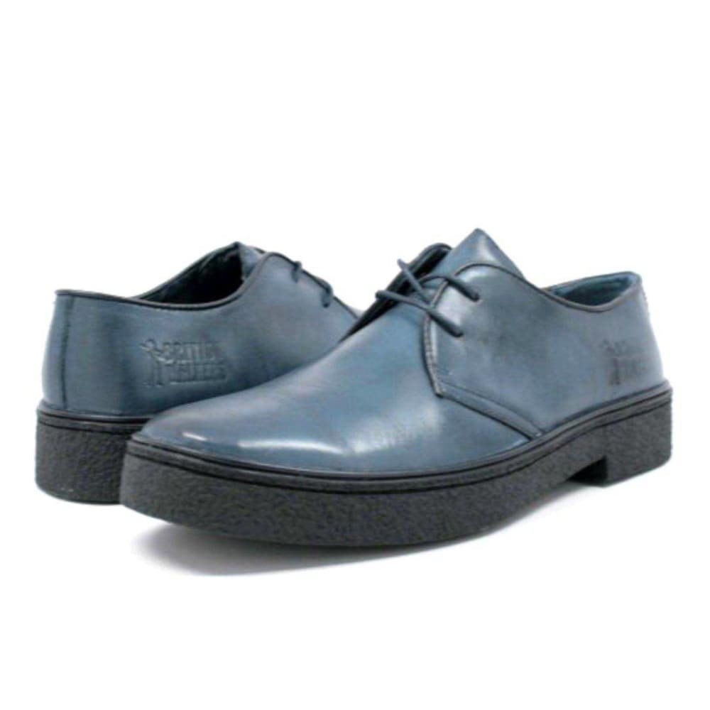 BritiSh Walkers Classic Playboy Men’s Low Cut OxFord Shoes – The Legendary 80s Icon Reimagined for Modern Street Luxury Shoes by British Walkers – Don't Panic Shoes