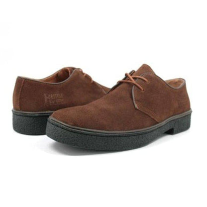 BritiSh Walkers Classic Playboy Men’s Low Cut OxFord Shoes – The Legendary 80s Icon Reimagined for Modern Street Luxury Shoes by British Walkers – Don't Panic Shoes