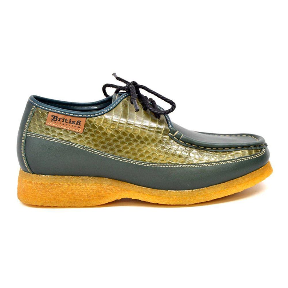 British Walkers Crown 2 Men’s Leather And Snake Crepe Sole